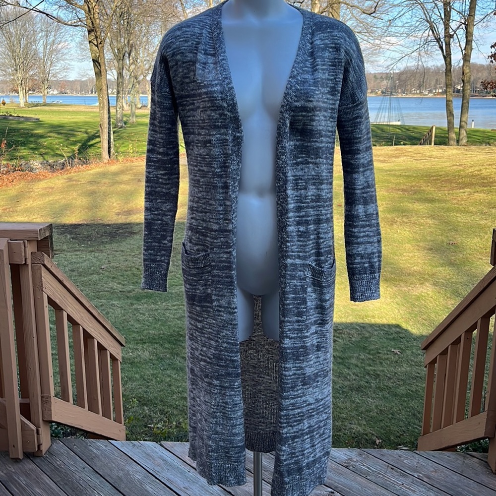 Hippie Rose long duster open cardigan M